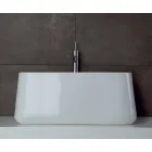 Hoge moderne wastafel in keramische Oliena, gemaakt in Italië Viadurini