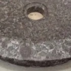 Levi grijs natuurstenen aanrecht wastafel, modern design Viadurini