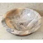 Aanrecht wasbak in natuurlijke onyx steen Ana, handgemaakt Viadurini