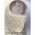 Design badkamer gootsteen in natuursteen Zee, uniek stuk Viadurini