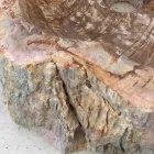 Design badkamer gootsteen in fossiel hout Star mini, uniek stuk Viadurini