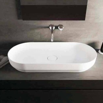 Moderne design vrijstaande badkamer wastafel gemaakt in Italië Dalmine Maxi
