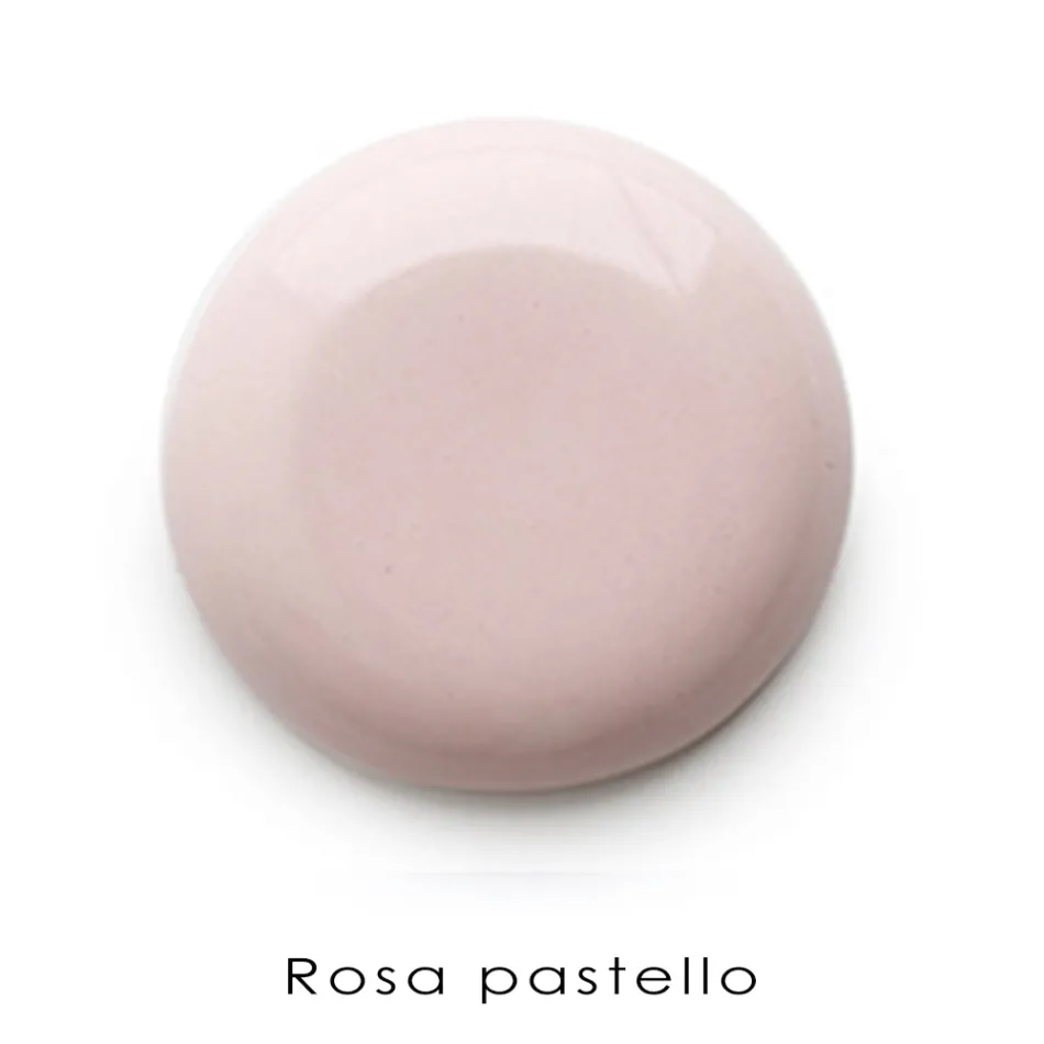 Vrijstaande wastafel in wit en gekleurd keramiek 42 cm - Meridiano Viadurini