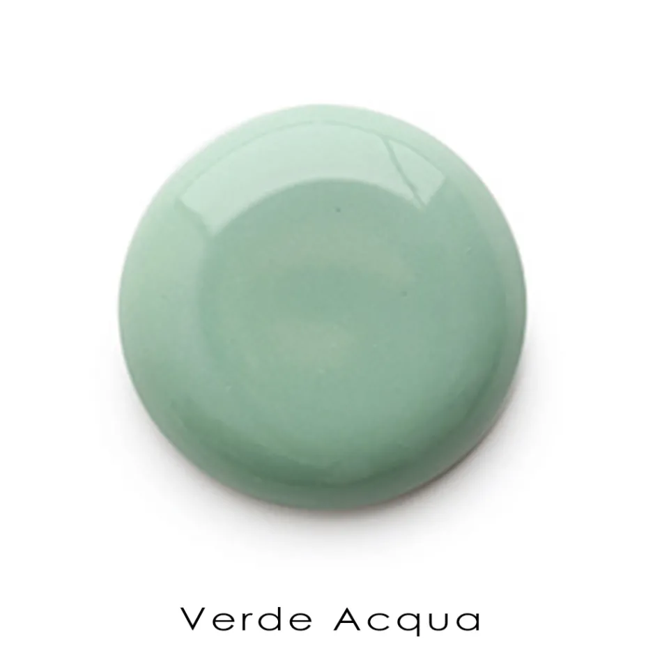 Vrijstaande wastafel in wit en gekleurd keramiek 42 cm - Meridiano Viadurini