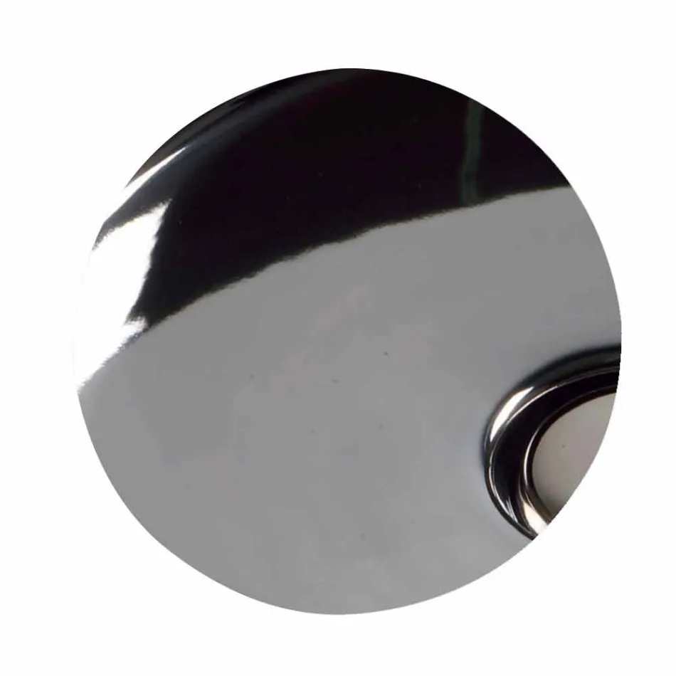 Wastafel keramische drager modern ontwerp maakte in Italië zo 65x40 cm Viadurini