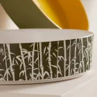 Aanrechtwastafel voor de badkamer van porselein, gemaakt in Italië - Envelop Viadurini