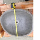 Artisan aanrecht wastafel in modern rivier natuursteen - Aurea Viadurini