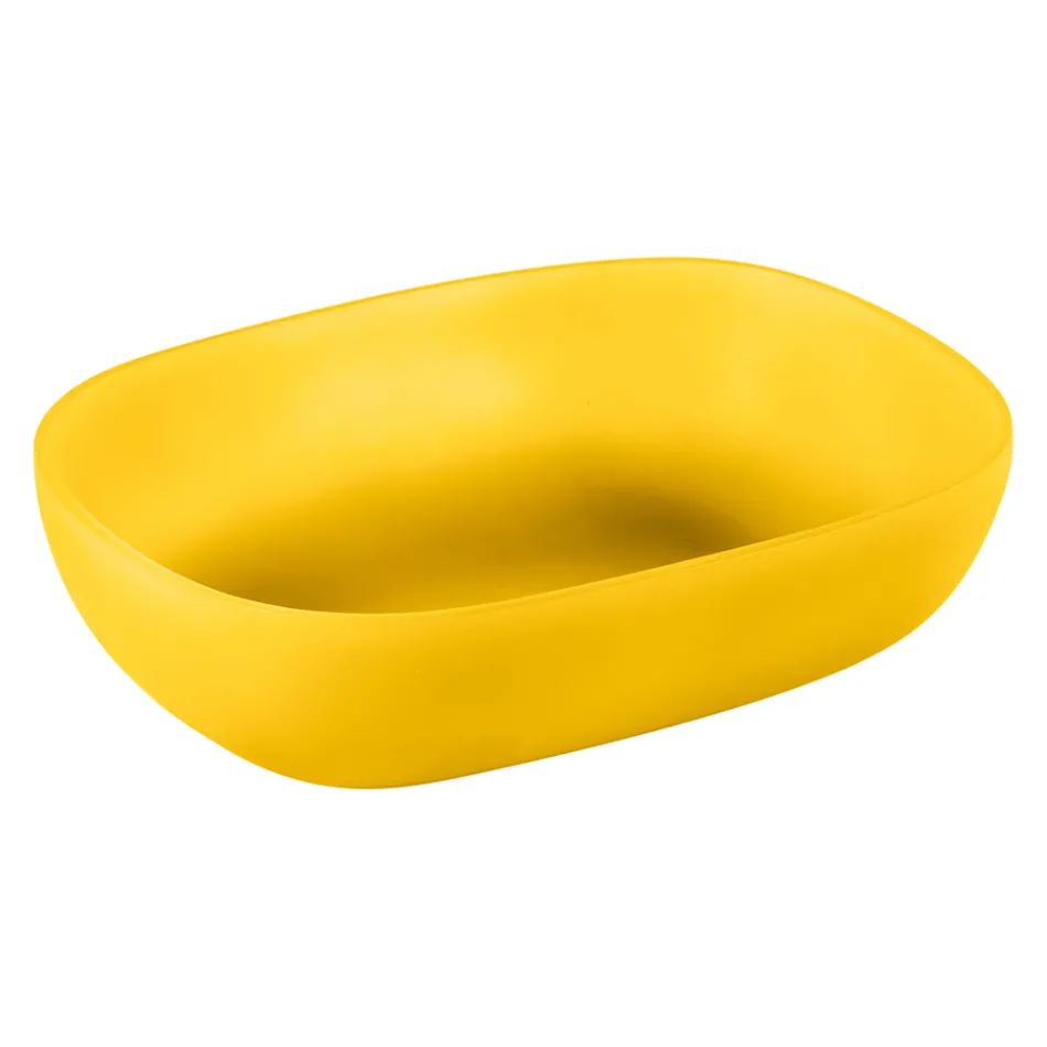 Gekleurde wastafel in bedrukte hars Gemaakt in Italië - Elba Viadurini