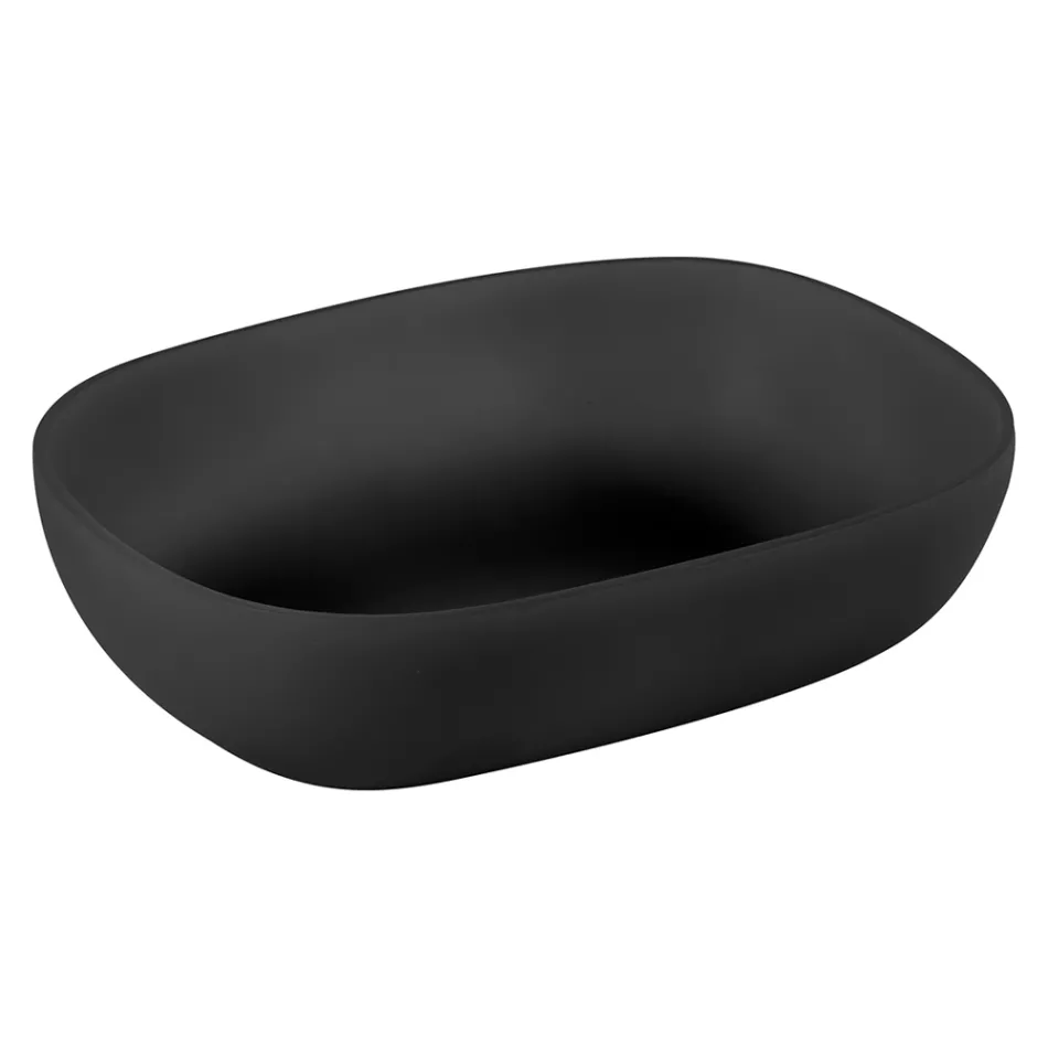 Gekleurde wastafel in bedrukte hars Gemaakt in Italië - Elba Viadurini