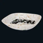 Aanrecht wastafel met inzetstukken Bea shells, eendelig Viadurini