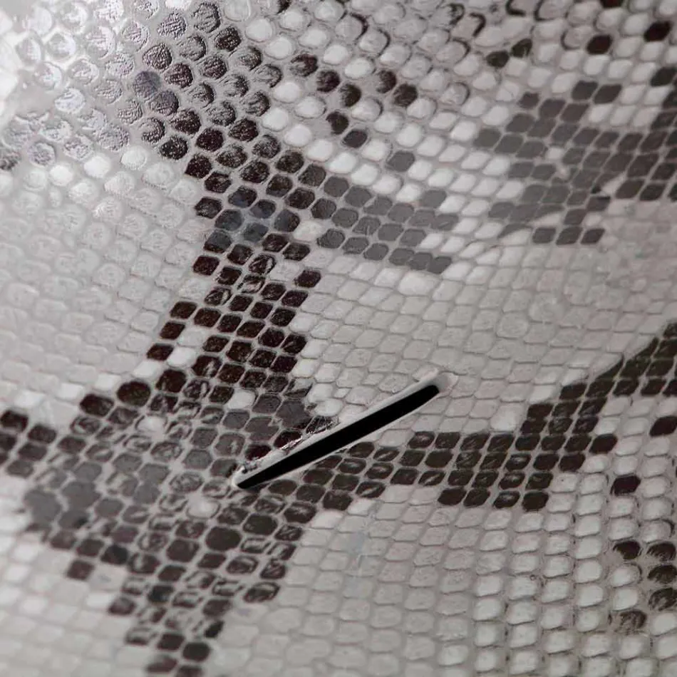 Aanrecht keramische design wastafel gemaakt in Italië Animals Viadurini