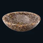 Aanrecht ontwerp steun in kunsthars en agaat Ofelia Viadurini