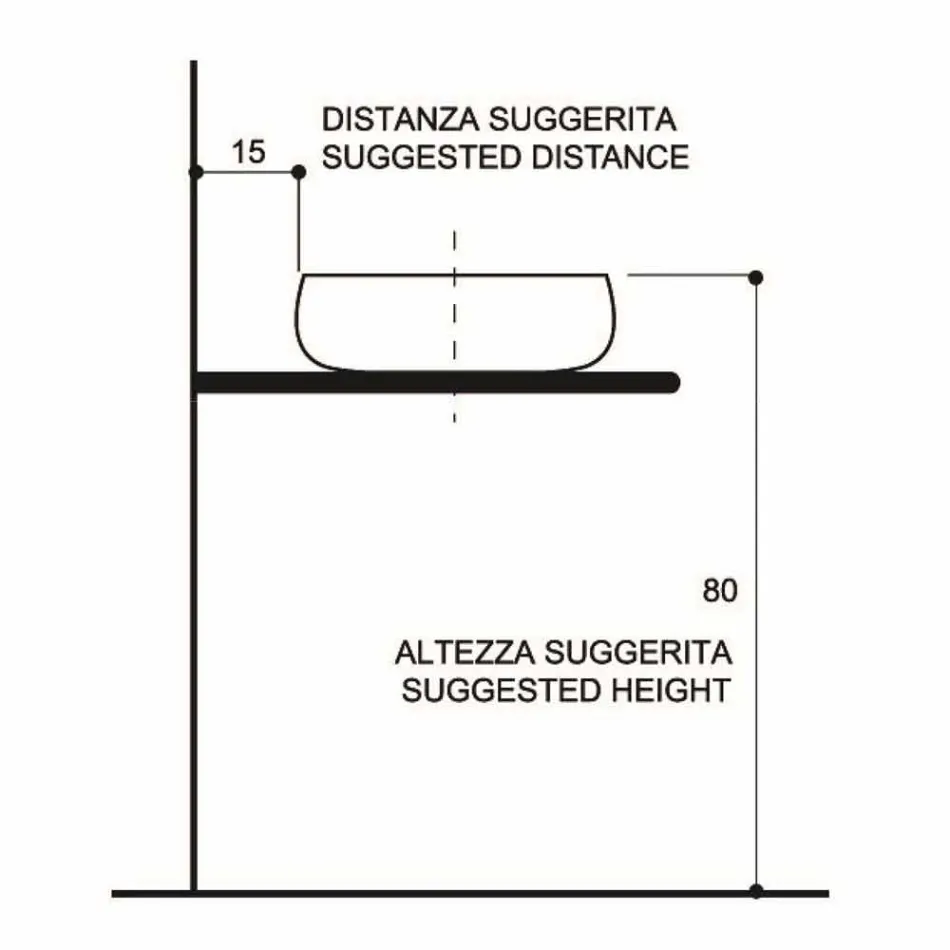 Gouden raku design aanrecht wastafel gemaakt in Italië, Ramon Viadurini