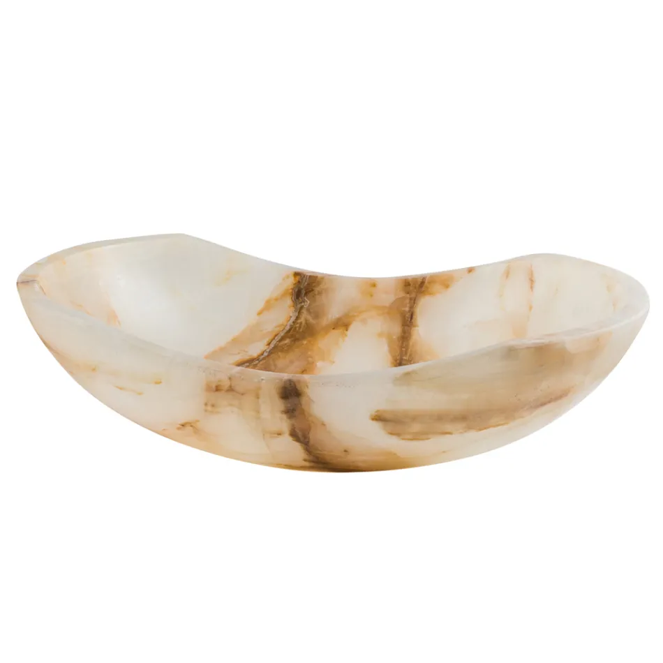 Design wastafel in Lana onyx steen, handgemaakt Viadurini