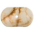 Design wastafel in Lana onyx steen, handgemaakt Viadurini