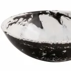 Ronde opzetwastafel in hars, Bussoleno Viadurini