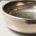 Handgedraaide metalen Raku klei aanrechtwastafel - Prisma Viadurini