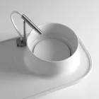 Sink gemaakt van keramiek modern vormgegeven Marta Viadurini