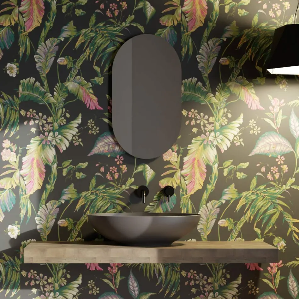 Opzetwastafel in glanzend of mat keramiek Made in Italy - Ferry Viadurini