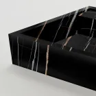 Aanrechtwastafel van marmerlook porselein, gemaakt in Italië - Cervia Viadurini