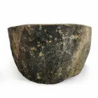 Aanrecht wastafel in natuurlijke riviersteen Agra Viadurini