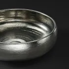 Wastafel op aanrecht in Raku Clay Platinum Finish Made in Italy - Ribano Viadurini