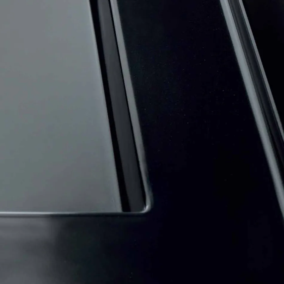 Wastafel support moderne zwarte keramische Icon Alice Keramiek Viadurini