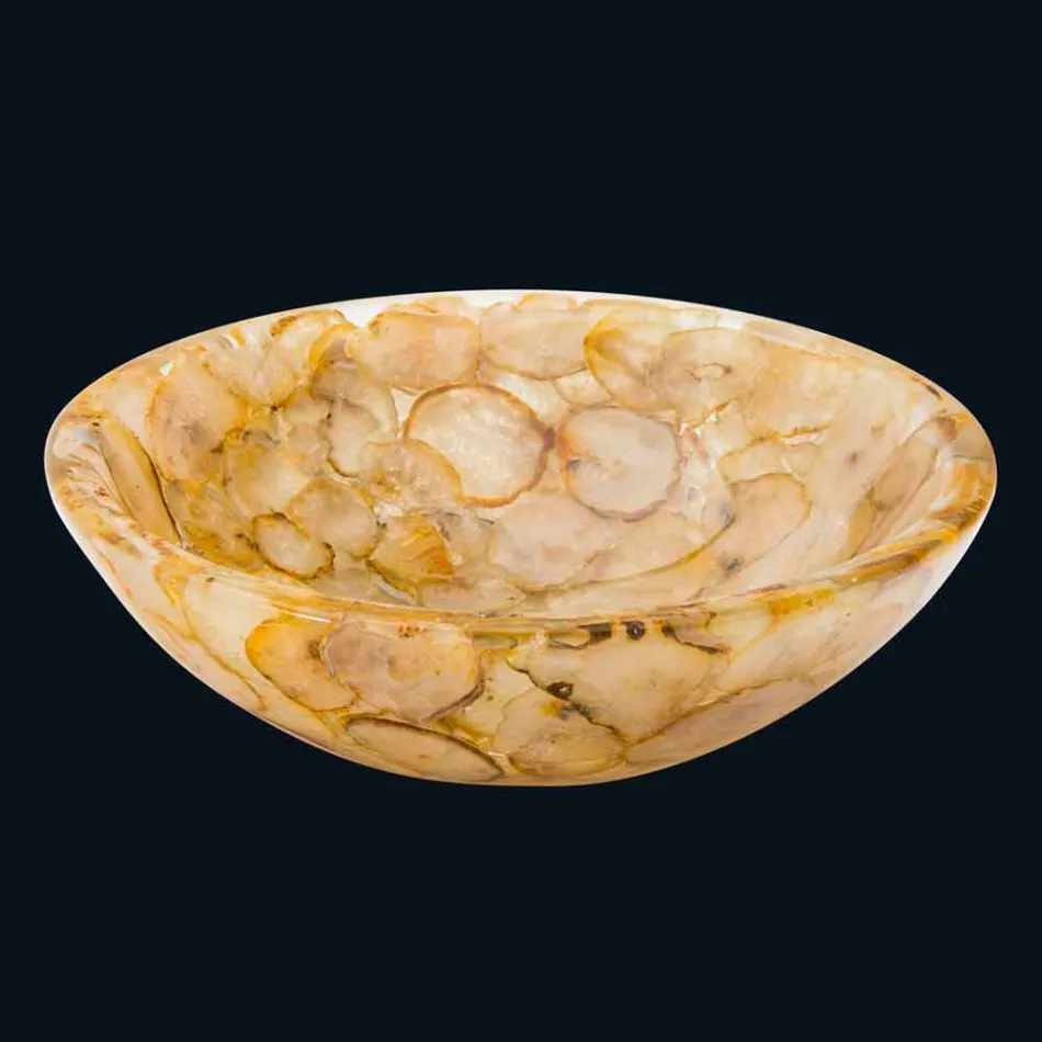 Aanrecht support moderne kunsthars en agaat Petra Viadurini