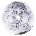 Moderne wastafel in bruin en zwart kunststof - Dogliola Viadurini