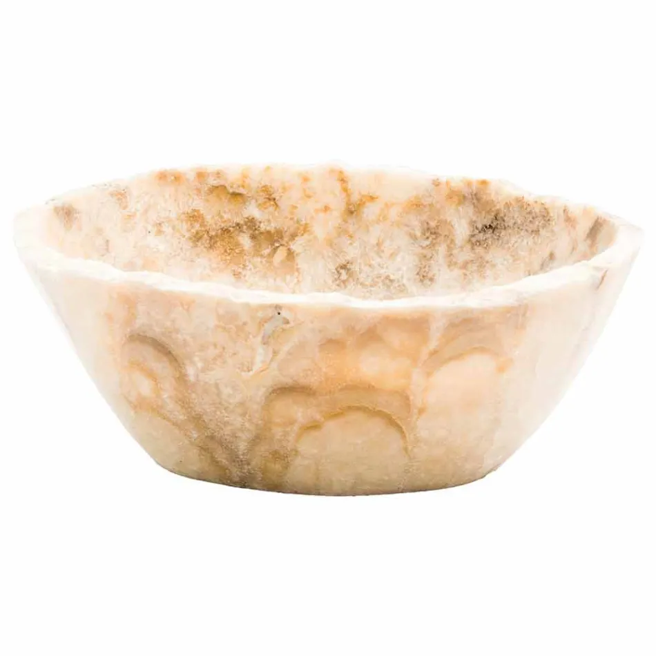 Handgemaakte Onyx Stone aanrecht wastafel - Barolo Viadurini