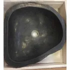 Aanrecht één werkstukhouder Hassan basalt Viadurini