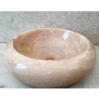 Arlie wastafel onyx aanrecht, handgemaakt Viadurini