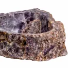 Aanrecht wasbak handgemaakt in amethist steen, Vidor Viadurini