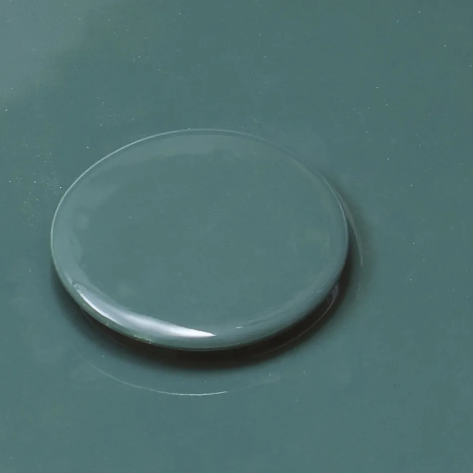 Ronde wastafel in glanzend keramiek Made in Italy - Candito Viadurini