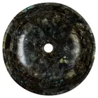 van rond wastafel labradorsteen Peggy handgemaakte Viadurini