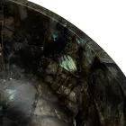 van rond wastafel labradorsteen Peggy handgemaakte Viadurini