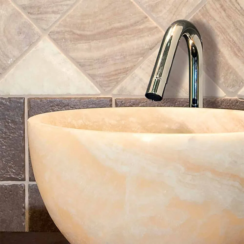 Wastafel Ondersteuning Ronde Onyx Sula Viadurini