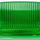 Ronde aanrechtwastafel in Plissè Venetiaans glas Made in Italy - Zirkoon Viadurini