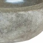 Kai Kleine natuurstenen wastafel, uniek stuk Viadurini