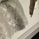 Witzilver keramische aanrecht wastafel gemaakt in Italië Cubo Viadurini