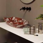 Design keramische aanrecht wastafel gemaakt in Italië Laura Viadurini