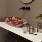 Design keramische aanrecht wastafel gemaakt in Italië Laura Viadurini