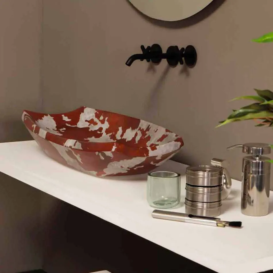 Design keramische aanrecht wastafel gemaakt in Italië Laura Viadurini