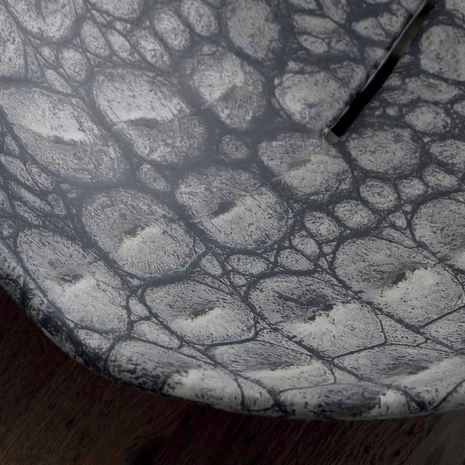 Design keramische aanrecht wastafel gemaakt in Italië Animals Viadurini