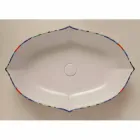 Design keramische aanrecht wastafel, gemaakt in Italië Oscar Viadurini