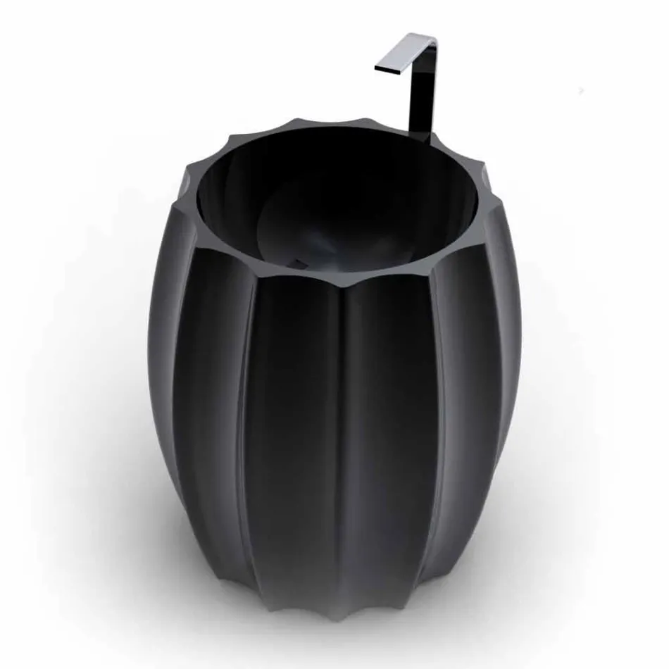 Moderne design vrijstaande wastafel Cactus, gemaakt in Italië Viadurini