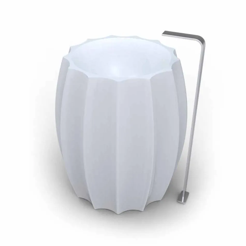 Moderne design vrijstaande wastafel Cactus, gemaakt in Italië Viadurini