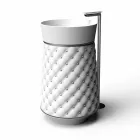 Vrijstaande moderne Adamantx® Elizabeth-wastafel Viadurini