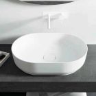 Vrijstaande design badkamer wastafel gemaakt in Italië Dalmine Medium Viadurini