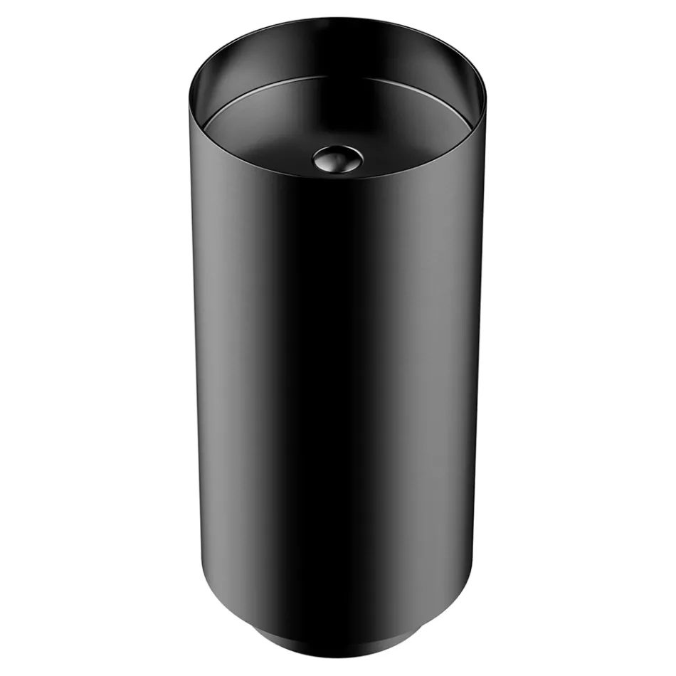 Vrijstaande designwastafel in roestvrij staal in verschillende afwerkingen - Jasmijn Viadurini